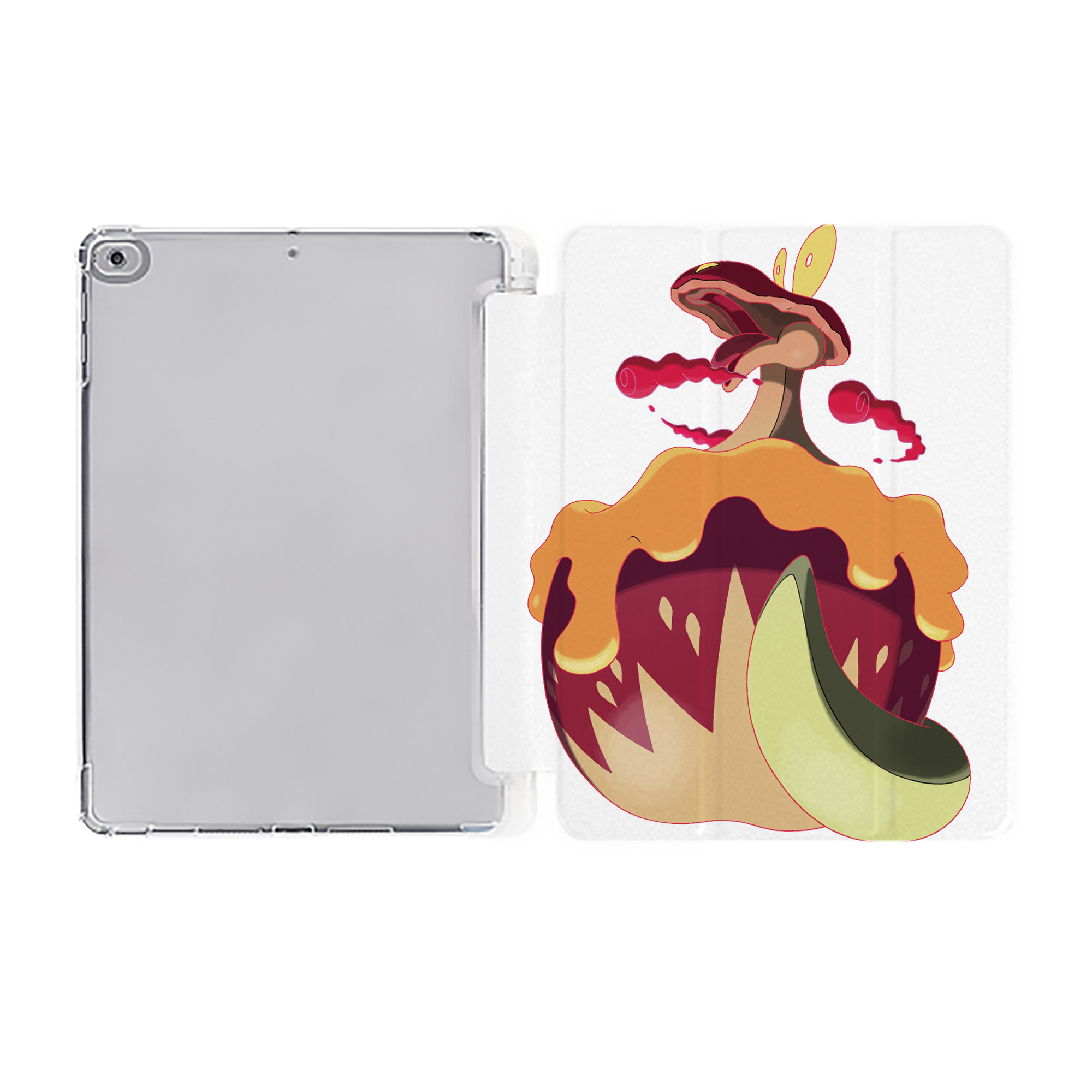 （画像用） ポケットモンスター Pokémon IPad ケース ペン収納付き 三つ折りスタンド PUレザー×シリコン 対応機種9.5/10.5/10.9インチ